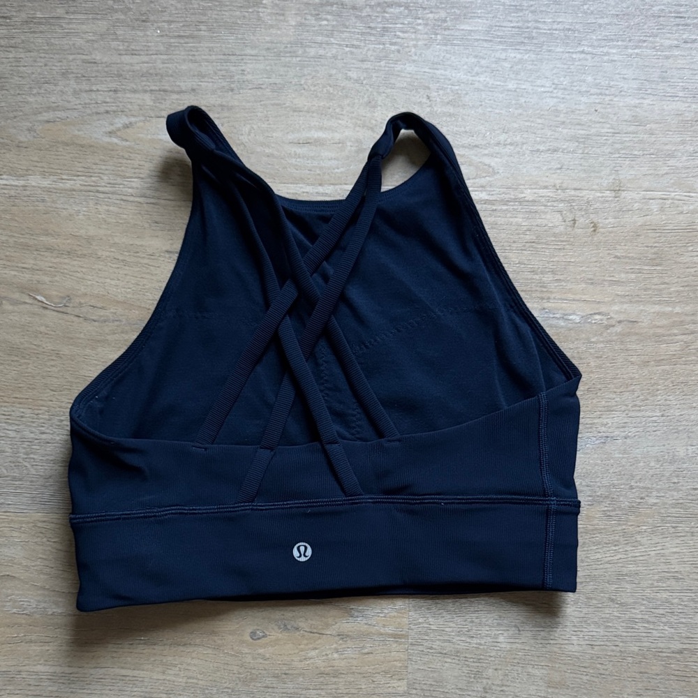 lululemon high neck energy sports bra